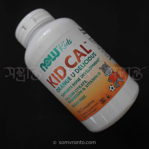 NOW Kid Cal™ Chewables | Calcium Supplement for Kids