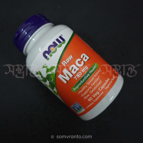 NOW Maca 6:1 Concentrate, 750 mg Raw