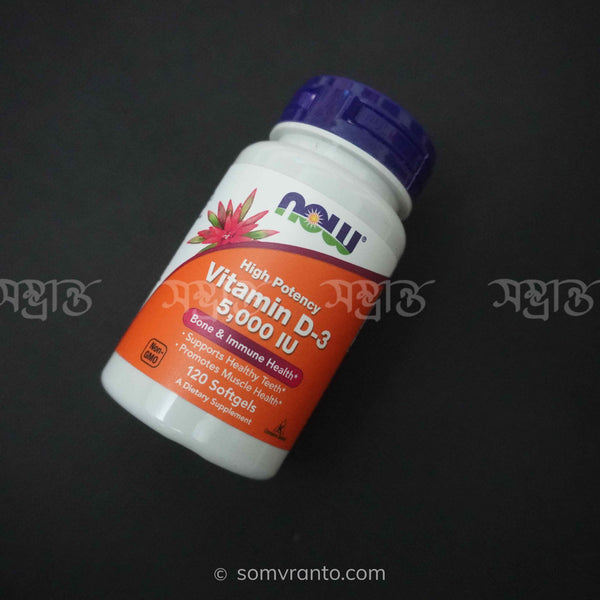 NOW Vitamin D3 5000 IU