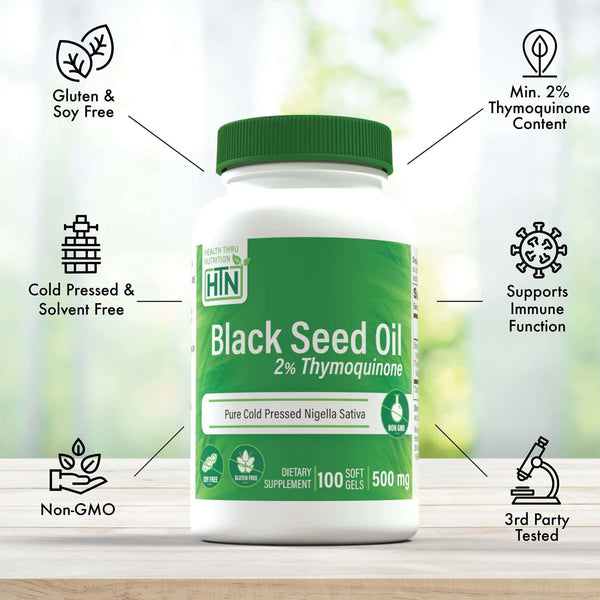 Health Thru Nutrition Black Seed Oil