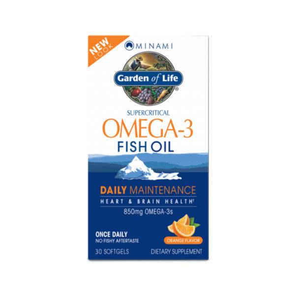 Garden of Life Minami Omega-3 Fish Oil 60 Softgels – Daily Maintenance