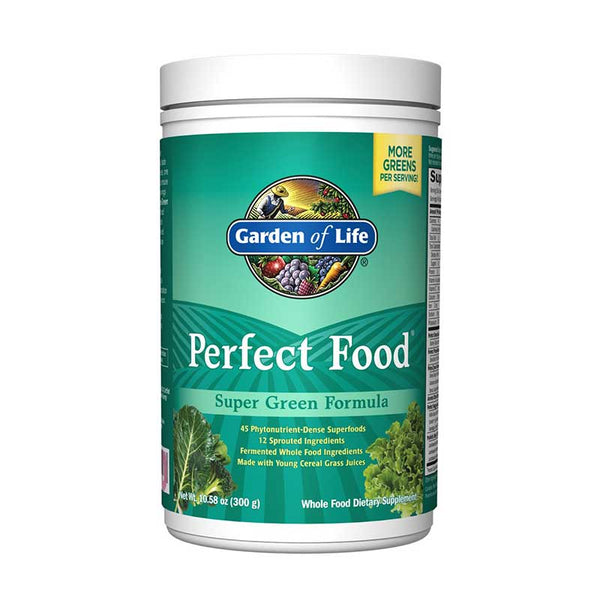 Garden of Life Whole Food Vegan Perfect Food SuperGreen Formula