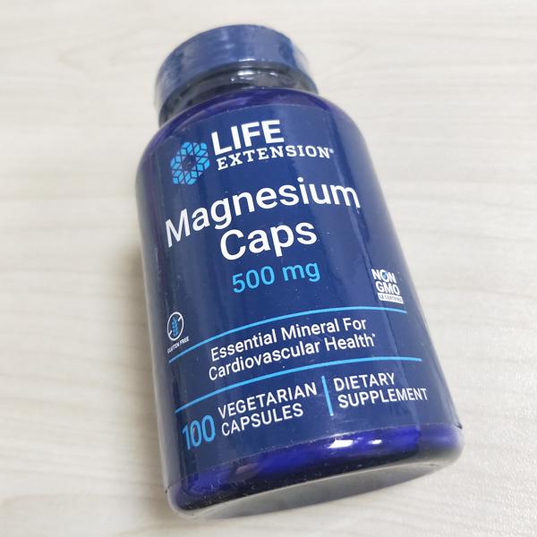 Life Extension Magnesium 500mg 100 Capsules