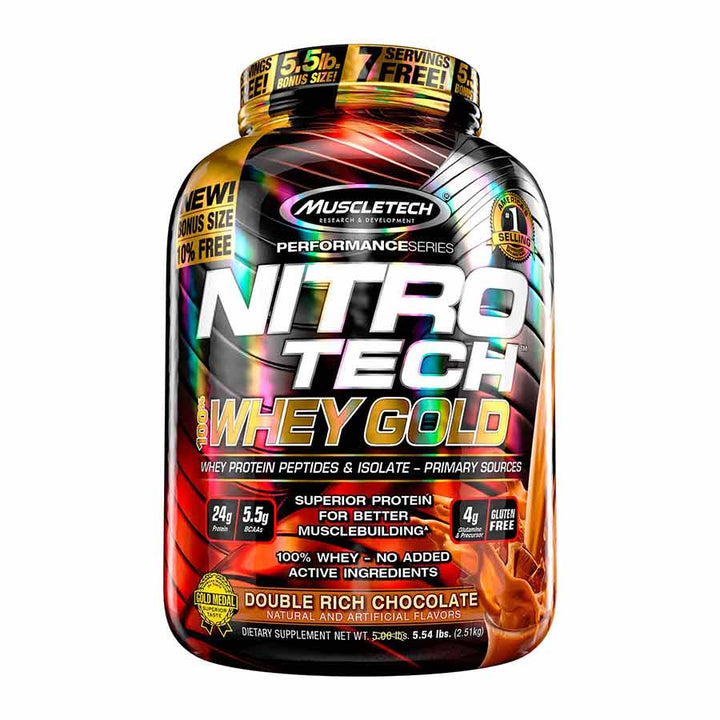 MuscleTech Nitrotech Whey Gold Protein | Somvranto Bangladesh at Best Price