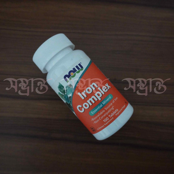 NOW Iron Complex 100 Tablets