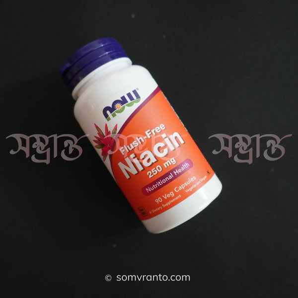 NOW Niacin Flush-Free 250 mg